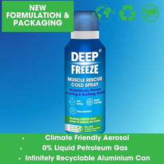 Deep Freeze Muscle Rescue Cold Spray 150 ml (Pack of 1)
