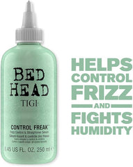 Bed Head by TIGI - Control Freak Anti Frizz Hair Serum - For Smooth Shiny Hair - 250 ml (Pack of 2)