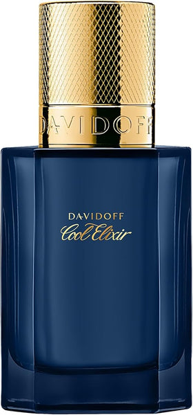 DAVIDOFF Cool Elixir - Parfum Intense for Him - Woody Fragrance with Notes of Rose Oxide, Lavandin and Oud Accord - High Longevity