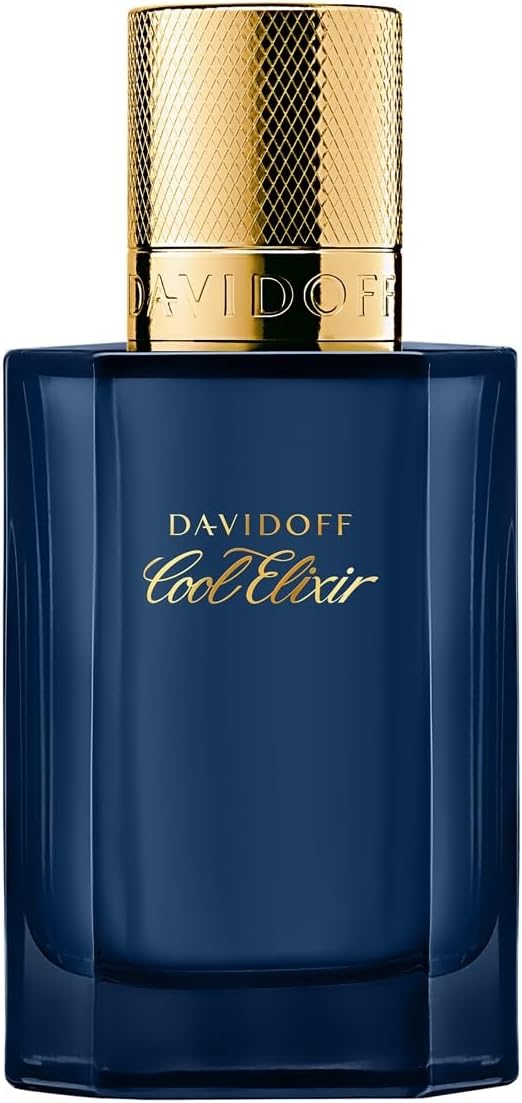 DAVIDOFF Cool Elixir - Parfum Intense for Him - Woody Fragrance with Notes of Rose Oxide, Lavandin and Oud Accord - High Longevity