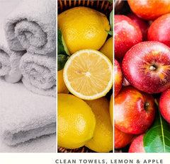 Yankee Candle Scented Candle | Fluffy Towels Large Jar Candle | Burn Time: up to 150 Hours