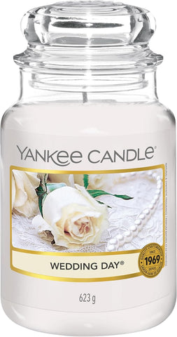 Yankee Candle Scented Candle | Wedding Day Large Jar Candle | Long Burning Candles: up to 150 Hours | Gifts for Women