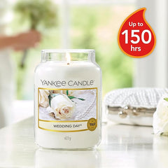 Yankee Candle Scented Candle | Wedding Day Large Jar Candle | Long Burning Candles: up to 150 Hours | Gifts for Women