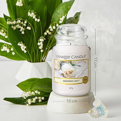 Yankee Candle Scented Candle | Wedding Day Large Jar Candle | Long Burning Candles: up to 150 Hours | Gifts for Women