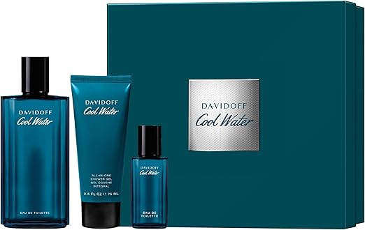 Davidoff Cool Water Eau de Toilette for Men Trio Giftset 125ml
