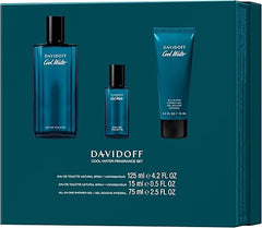 Davidoff Cool Water Eau de Toilette for Men Trio Giftset 125ml