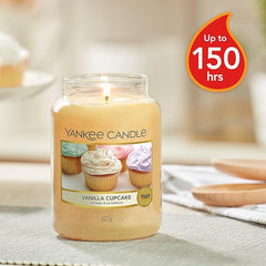 Yankee Candle Scented Candle | Vanilla Cupcake & Lemon Lavender Large Jar Candle | Up to 150 Hours Burn Time