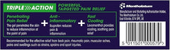 Deep Relief Anti Inflammatory Gel - Triple Action Relief From Back, Rheumatic & Muscular Pain, 30 g (Pack of 1)