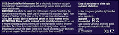 Deep Relief Anti Inflammatory Gel - Triple Action Relief From Back, Rheumatic & Muscular Pain, 30 g (Pack of 1)