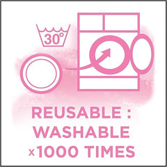 Garnier Micellar Reusable Makeup-Remover Eco Pads, 3 Micro Fibre Pad