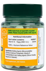 Holland & Barrett-Vitamin D3 400 I.U. 10ug 240 Tablets