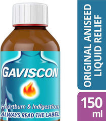 Gaviscon Liquid Heartburn and Indigestion Relief, 150ml