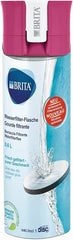 BRITA S1184 Fill and Go Vital Water Filter Bottle, Pink, Pack of 1