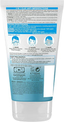 Garnier Pure Active 3in1 Clay Mask-Wash-Scrub 150ml, With Clay, Eucalyptus & Salicylic Acid, Face Cleanser For Oily Skin, Packaging May Vary (Pack of 3)