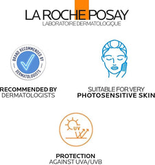 La Roche-Posay Anthelios UVMune 400 Oil Control Invisible Fluid SPF50+ Sun screen for Oily, Blemish-Prone Skin