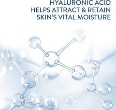 Cetaphil Daily Hydrating Face Moisturiser, 88ml, For Sensitive Skin, With Hyaluronic Acid (Pack of 2)