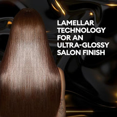 TRESemme Lamellar Shine Hair Care Bundle Shampoo (680 ml), Conditioner (680 ml), Oil (75 ml) & Serum (200 ml) with patented Lamellar Technology for an ultra-glossy salon finish