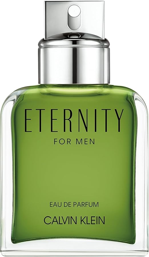 CALVIN KLEIN Eternity - Eau de Parfum for Men - Woody Fragrance with Notes of Sage, Majestic Cypress and Suede Accord - High Longevity