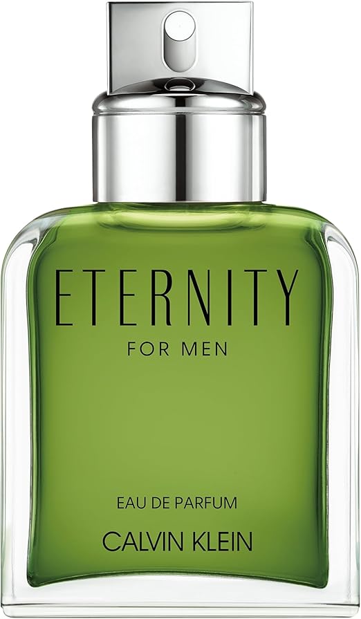 CALVIN KLEIN Eternity - Eau de Parfum for Men - Woody Fragrance with Notes of Sage, Majestic Cypress and Suede Accord - High Longevity