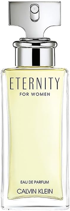 CALVIN KLEIN Eternity - Eau de Parfum for Women - Floral Fragrance with Notes of Bergamot, White Rose and Sandalwood - High Longevity