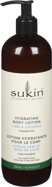 Sukin Hydrating Body Lotion with Lime and Coconut