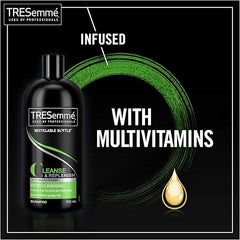 TRESemmé Replenish & Cleanse Shampoo with vitamin C for greasy hair 900 ml (Pack of 3)