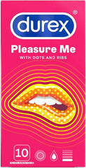 Durex Transparent Love Sex Pleasure Me Latex Condom - Pack of 10