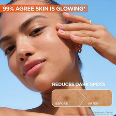 Garnier SkinActive Vitamin C Day Serum, Anti-Dark Spot and Brightening Face Serum for All Skin Types, 30 ml