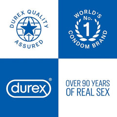 Durex Transparent Love Sex Pleasure Me Latex Condom - Pack of 10