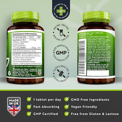 Nutravita Sea Kelp 2000mg - Natural Source of Iodine - 240 Vegan Tablets (8 Month Supply) - GMO Free Supplement