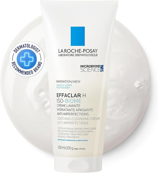 La Roche-Posay Effaclar H Iso-Biome Soothing Cleansing Cream 200ml