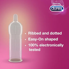 Durex - Pleasure Me Condoms (2 x 20 Pack)
