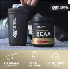 Optimum Nutrition Gold Standard BCAA Train + Sustain, Amino Acids Pre Workout Powder, Sports Drink with Vitamin C, Zinc, Magnesium and Electrolytes, Apple and Pear Flavour, 28 Servings, 266 g