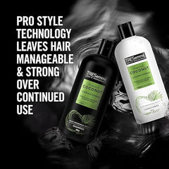 TRESemmé Nourish Coconut Shampoo for hydrated, soft & smooth hair with coconut essence 6x 680 ml