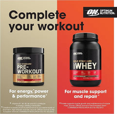 Optimum Nutrition Gold Standard BCAA Train + Sustain, Amino Acids Pre Workout Powder, Sports Drink with Vitamin C, Zinc, Magnesium and Electrolytes, Peach & Passionfruit Flavour, 28 Servings, 266 g