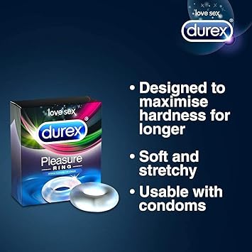Roll over image to zoom in Durex Pleasure Ring,1 Ring,D-3020935