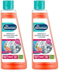 Dr. Beckmann Service-it Washing Machine Cleaner | Removes limescale | Grapefruit & Mint |250ml (Pack of 2)