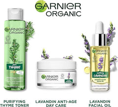 Garnier Organic Thyme Purifying and Perfecting Toner for Combination and Oily Skin, Enriched With Salicylic Acid 150 ml (Packaging may vary)