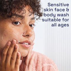 Cetaphil Gentle Skin Cleanser, 236ml, Face & Body Wash, For Normal To Dry Sensitive Skin, With Niacinamide & Glycerin, Soap Free