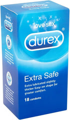 Durex Extra Safe Condoms, Pack of 18