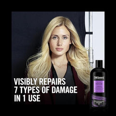 TRESemmé Biotin Repair Shampoo visibly repairs 7 types of damage in one use for dry, damaged hair 6x 680 ml