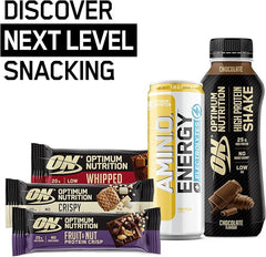 Optimum Nutrition Essential Amino Energy + Electrolytes, Ready to Drink Sugar Free EAA Energy Drink with Electrolytes and Caffeine, Workout Supplement for Men and Women, Pink Lemonade, 24x250 ml