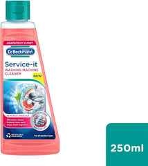 Dr. Beckmann Service-it Washing Machine Cleaner | Removes limescale | Grapefruit & Mint |250ml (Pack of 2)