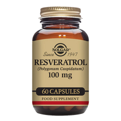 Solgar -Resveratrol 100 mg Vegetable Capsules - Pack of 60