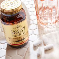Solgar -Calcium Citrate with Vitamin D3 Tablets