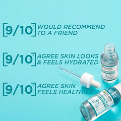 Garnier SkinActive Hyaluronic Acid Super Serum, Replumps & Hydrates, Strengthens Skin Barrier, With 3% Hyaluronic Acid, Aloe Vera & Glycerin, 30ml