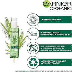 Garnier Organic Detox Gel Wash, Lemongrass, 150 Ml, Pack Of 3