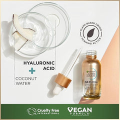 Garnier Ambre Solaire Natural Bronzer, Self Tan Drops for Face, Hyaluronic Acid & Coconut Water, Tailor Made Glow, Gradual & Natural Fake Tan, Approved by Cruelty Free International, Vegan, 30ml