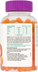 Chewy Vites Kids | Immune Support 60 Gummy Vitamins Real Fruit Juice | Vegan | 3 Year