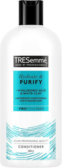 TRESemmé Hydrate & Purify Conditioner with hyaluronic acid & white clay for greasy hair 6x 680 ml